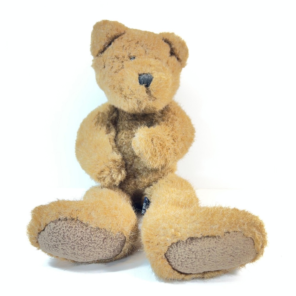 The Boyds Collection Ltd Vintage Jointed Teddy Bear Brown Plush 14 inch Toy
